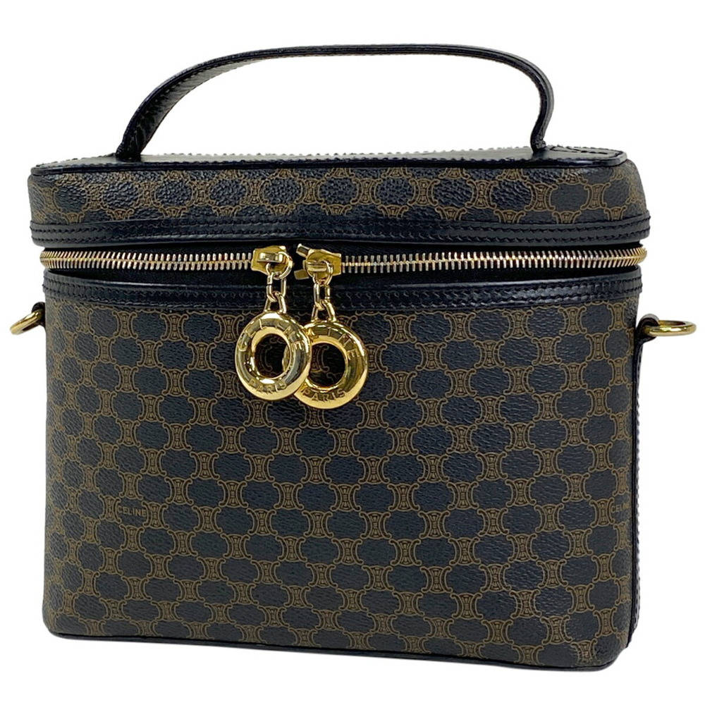 Celine Macadam Pattern 2way Vanity Shoulder Handb… - image 1